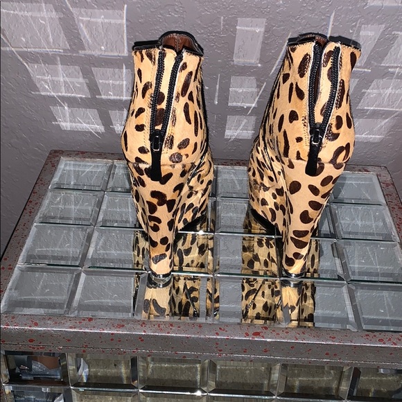 Leopard wedge bootie - Picture 3 of 4
